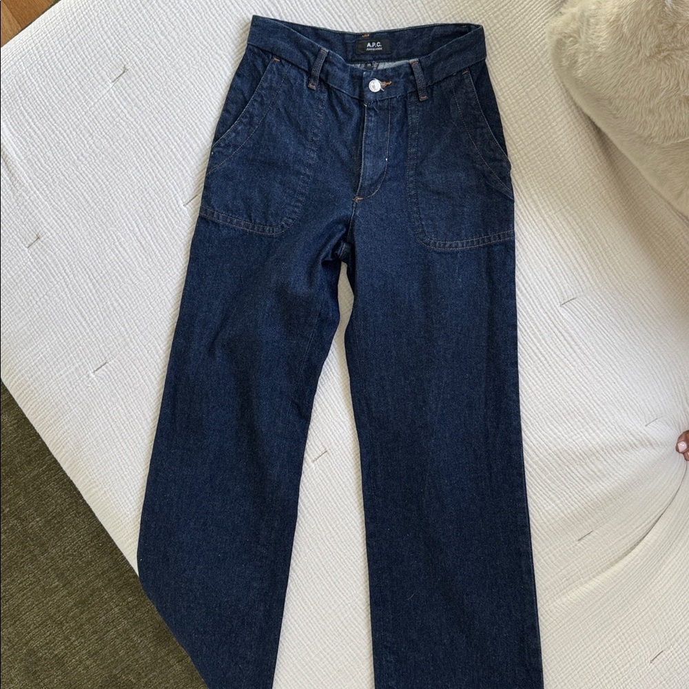 A.P.C. Indigo Denim Jeans